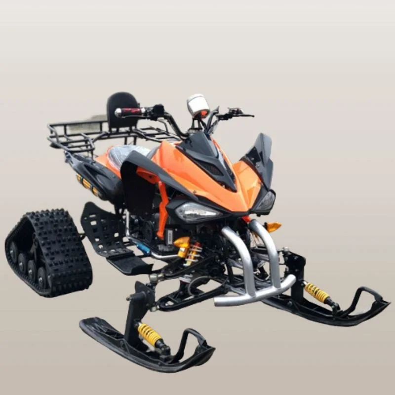 200cc gasolina Snowmobile para esquí de fondo