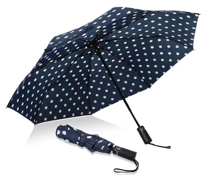 Vibrant Colorful Print Short Size Auto Open Close Folding Travel Sun and Rain Umbrella