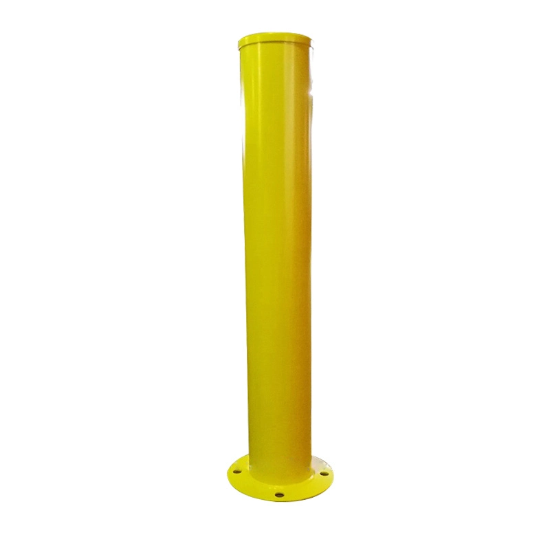 Road Traffic Metal Bollards, Roadway Safety Galvanized & Powder Coated Steel Bollard Sell