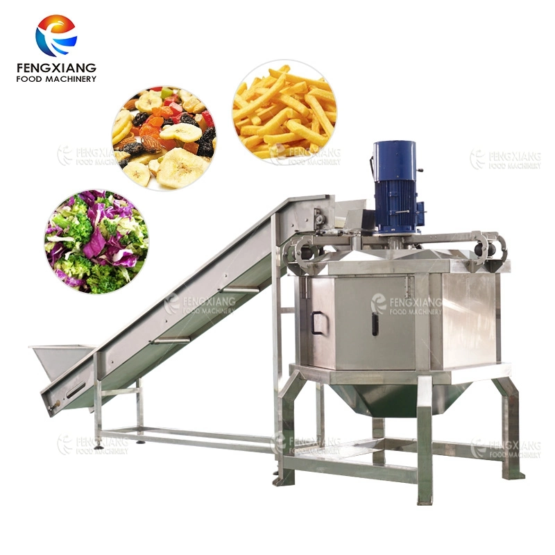 Automatic Vegetable and Fruit Coutinuous Dewatering Machine Spin-Dryer Dehydrator