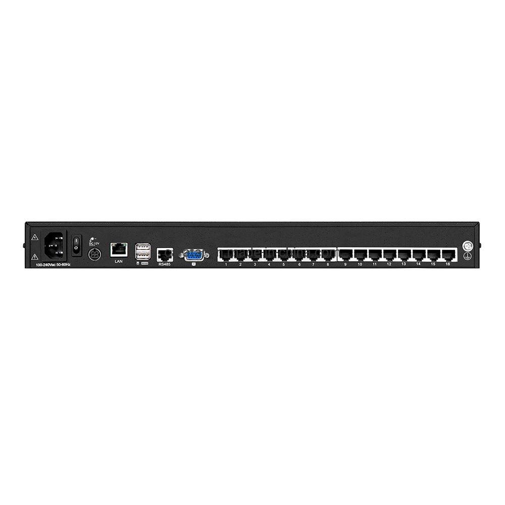 1-local / 1-acceso remoto 32 Puerto Cat5 KVM sobre IP Interruptor