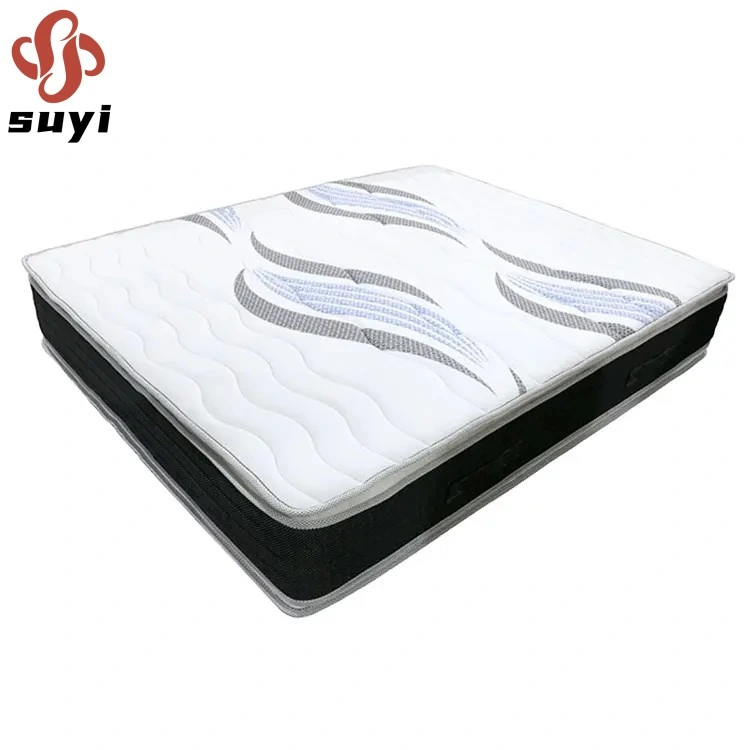 High Density Memory Foam Pocket Coil Spring Mattress Luxury California King Mattress