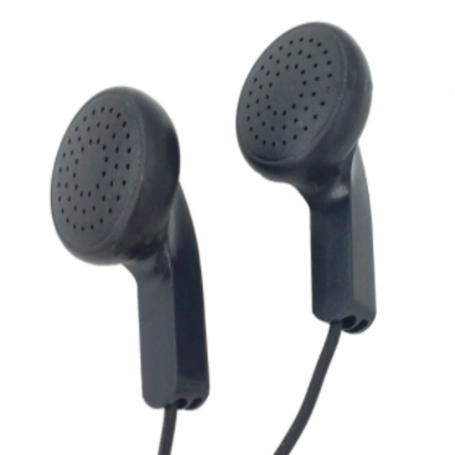 Auscultadores de tipo auricular descartáveis para aviação, de fábrica, auscultadores MP3
