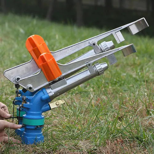 360 Degree Rotating Watering Irrigation Sprinkler Agriculture High Pressure Spray Rain Gun