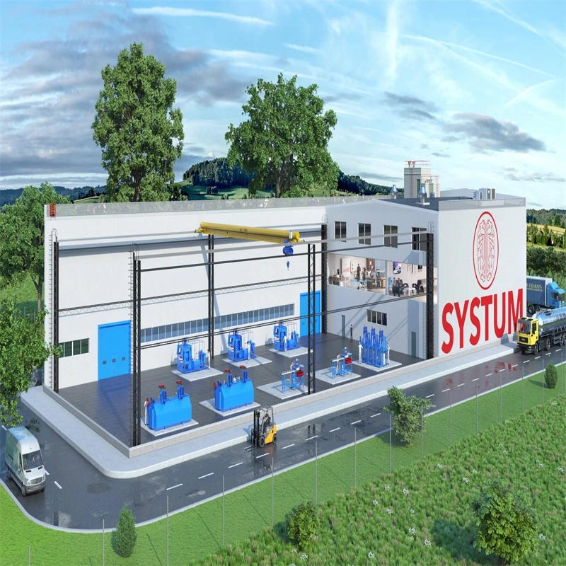 Prefabricated Large Span Insulated Prefabricated Steel Structure Metal Frame Pump Station