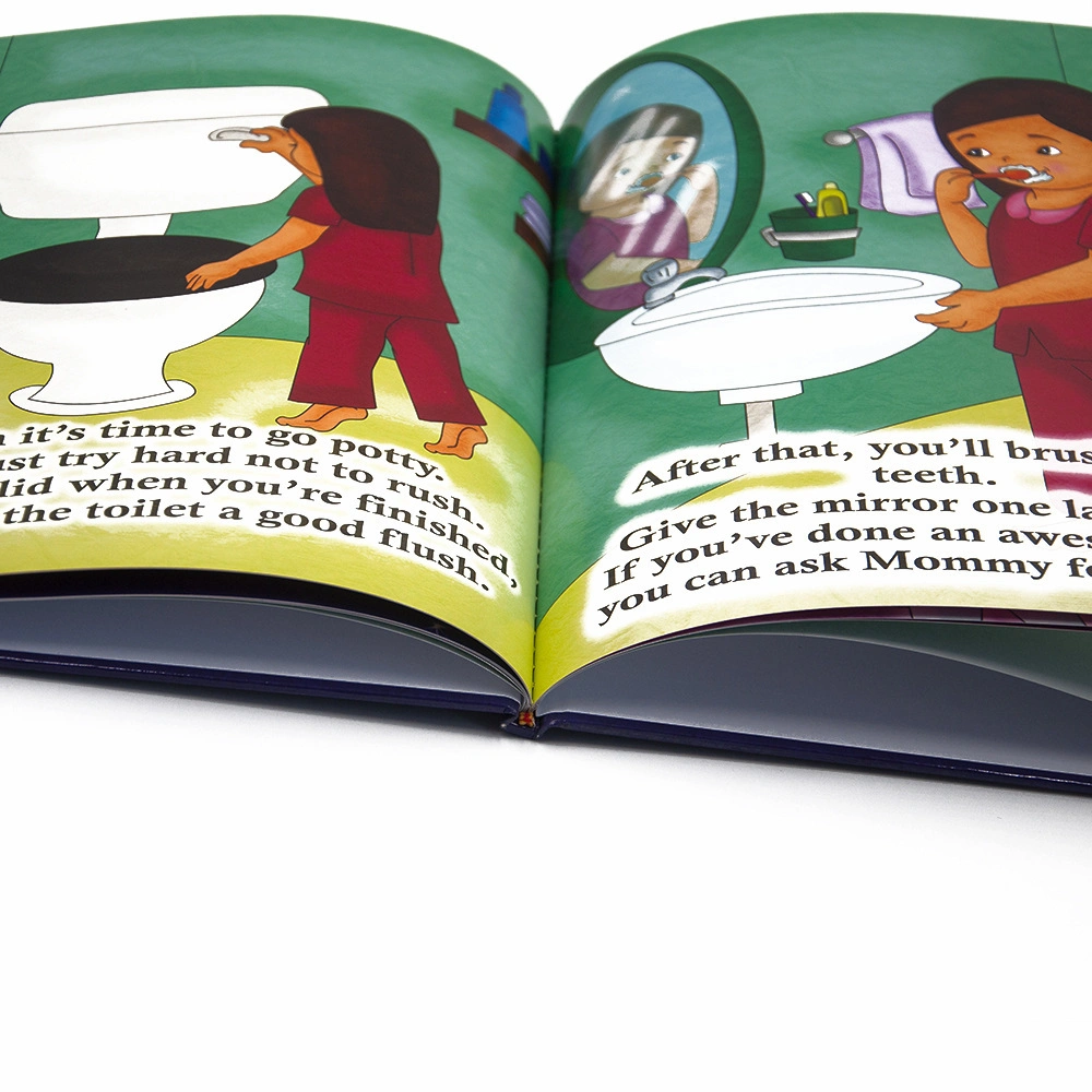 Los niños Libro de aprendizaje personalizado placa Box Set de tapa dura Color Mayorista/Proveedor de impresión de los niños Libros impresos