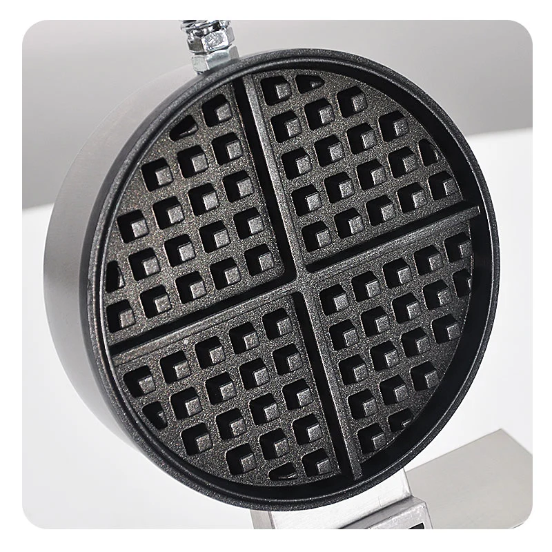 Nova Moda Electric Round-shaped Double Waffle Baking Machine for Restaurante