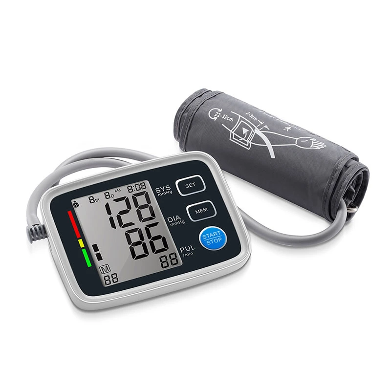 Factory Price Home Sphygmomanometer Digital Large Screen Bp Monitor Medical Electronic Automatic Upper Arm Blood Pressure Monitor