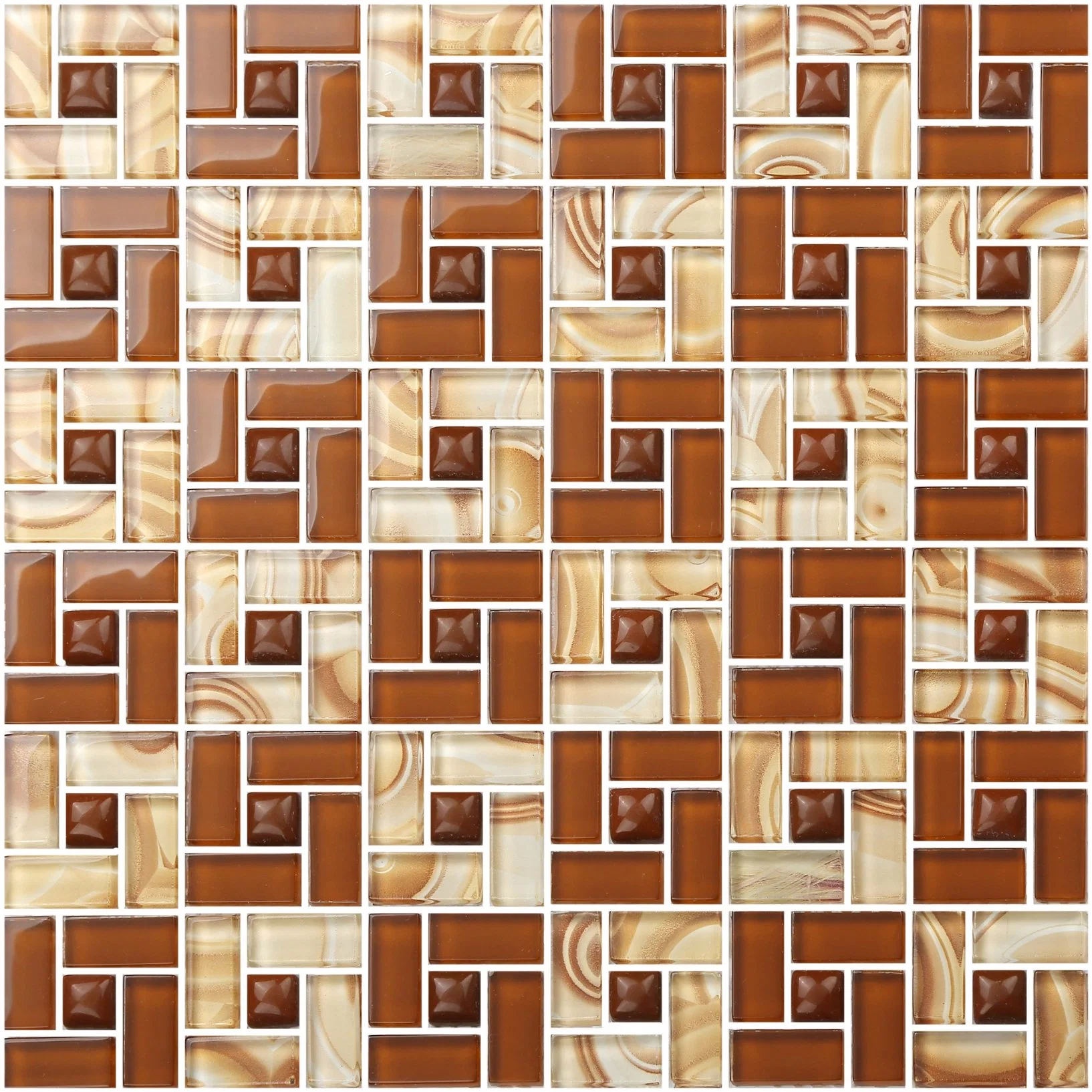 High quality/High cost performance of Glass Mosaic Tile with ISO9001 (TB1214)