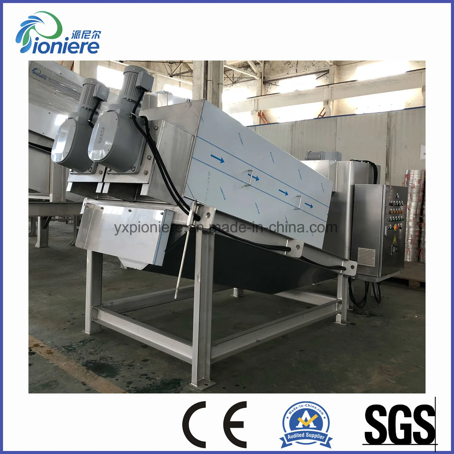 Chemical Industry Sludge Dewatering Equipment Separation Machine for Waste Water