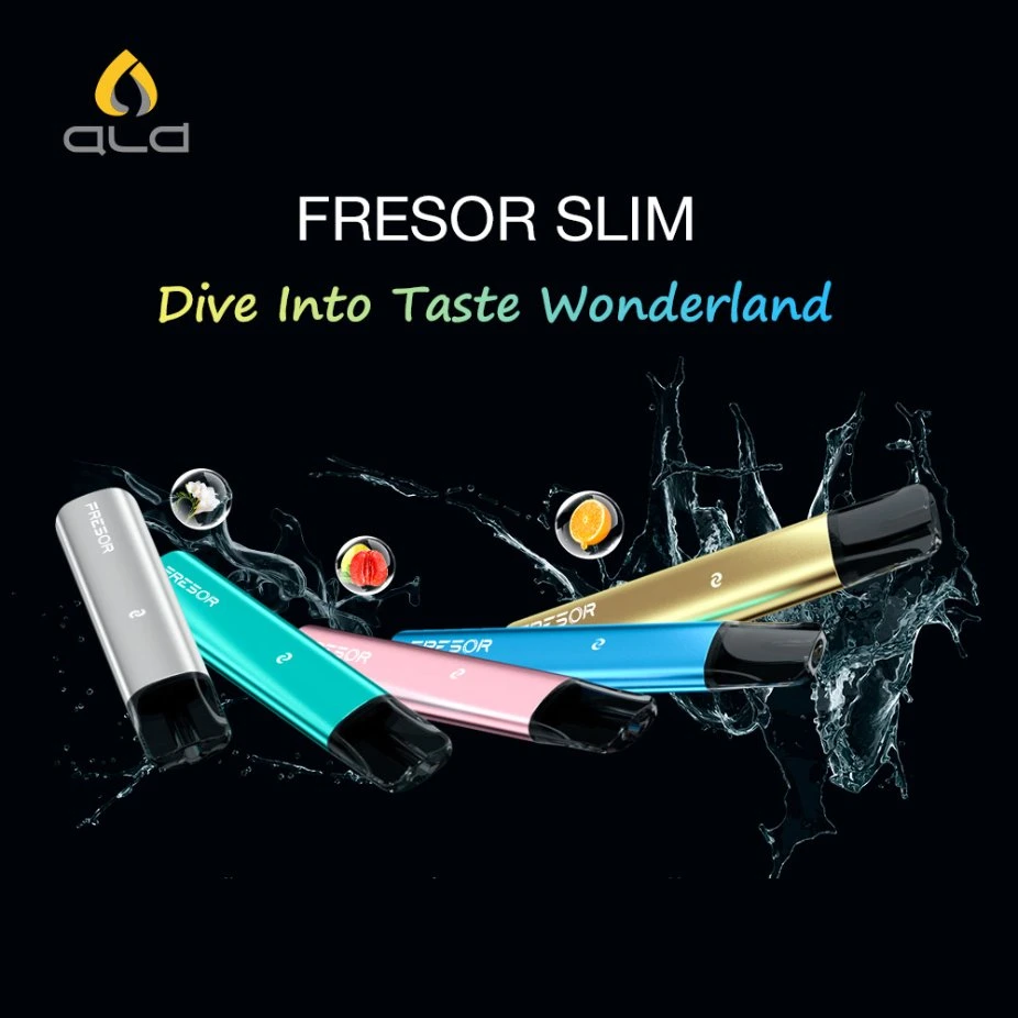 Sleek and Fashion Design Fresor Slim 2ml 600 Puffs Disposable/Chargeable Vape Pod