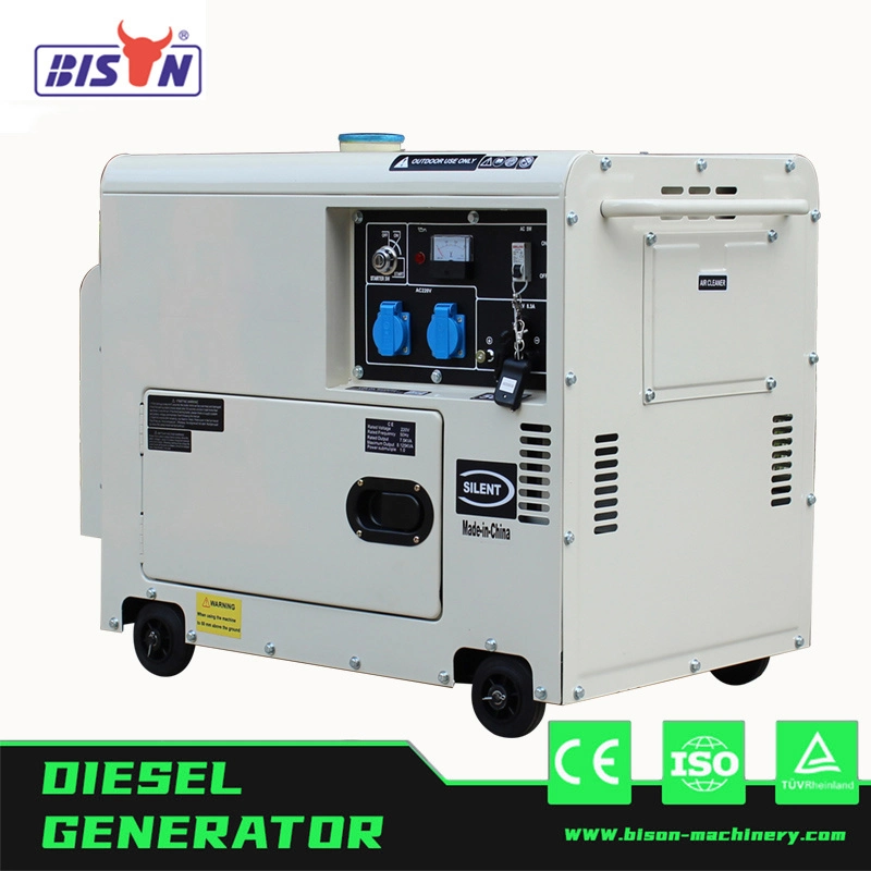 Bison Small Portable Diesel 5kw Generator Super Silent Generator Price
