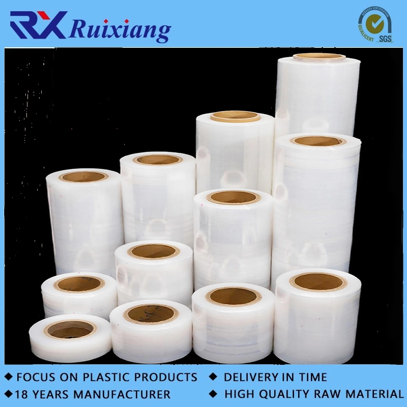 High quality/High cost performance  Hand Stretch Film Shrink Wrap Shipping Clear Plastic Packaging Film