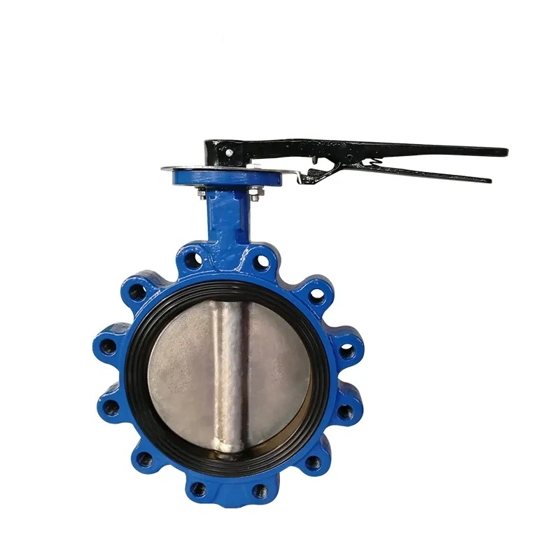 Hot Sale SS304 Manual Centerline Ductile Iron Pressure Reducing DN 500 Lug Type Butterfly Valve with Electric Actuator