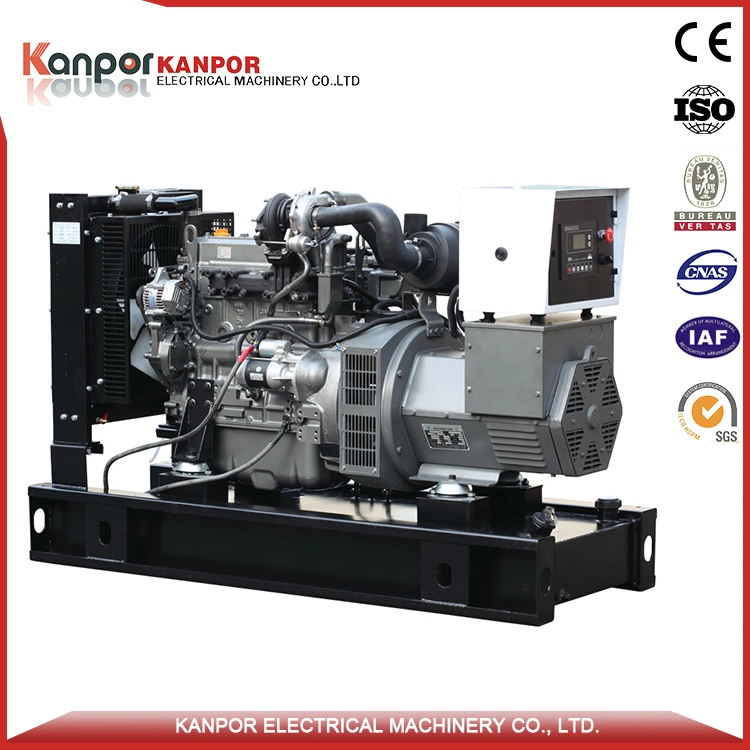 Best Price 50kVA Water Cooled Open Type Diesel Generator Brand Engine