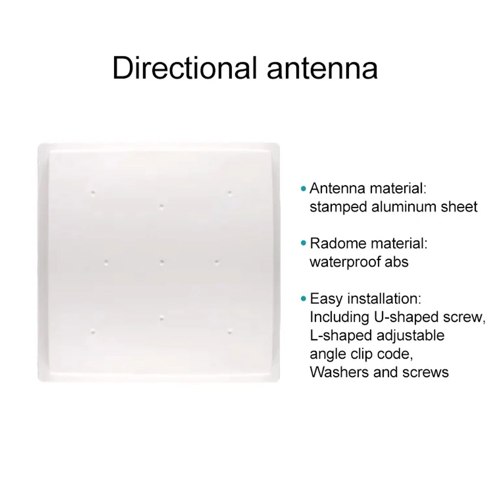 4G/5G/WiFi6e omnidirektionale Frontplattenantenne mit hoher Verstärkung und N-Buchse Kopf