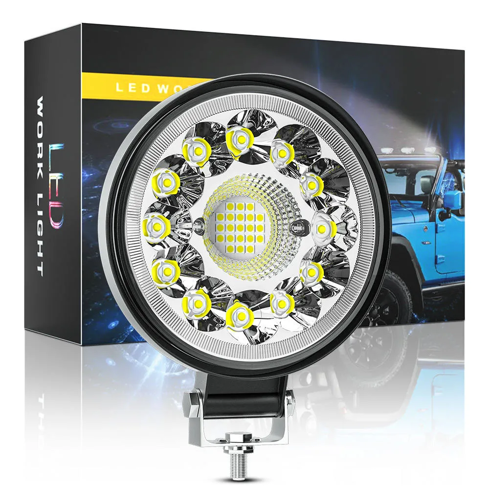 Spot Combo Round LED Work Light 3030 for Truck Tractor SUV 4WD