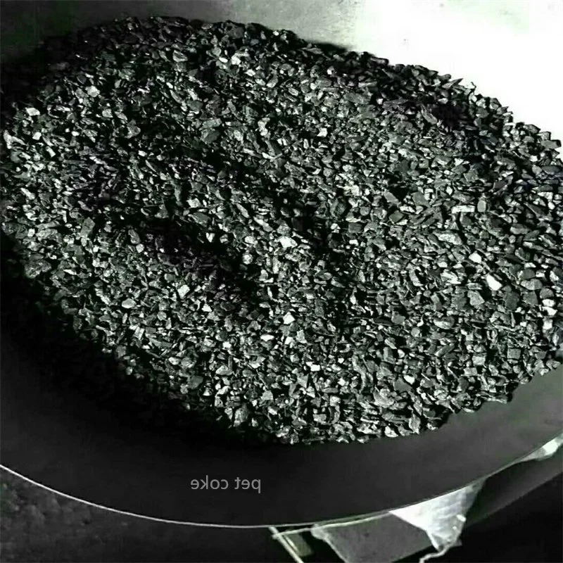 Low Sulfur High Carbon 1-5mm Calcined Pet Coke for Sale