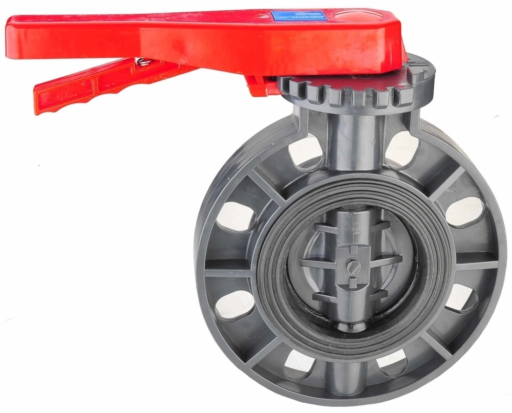 High quality/High cost performance  Plastic PVC UPVC CPVC Manual Handle Water Pipe Butterfly Valve