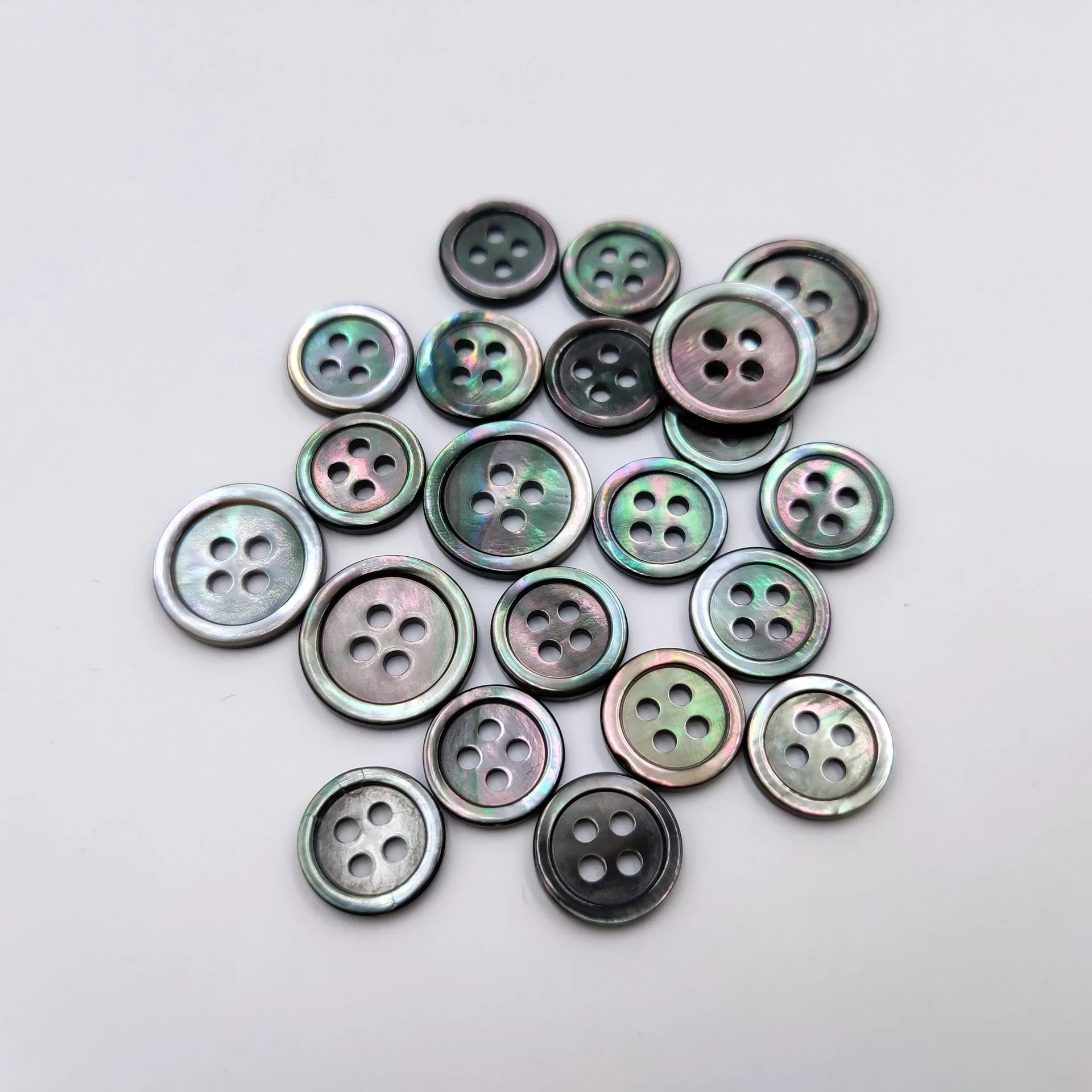 Grey Mother of Pearl Button for Clothing