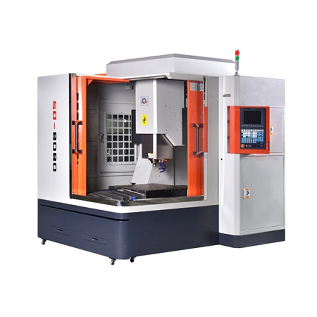 Fresado vertical CNC de alta precisión de la máquina de grabado de procesamiento de metales LC-660