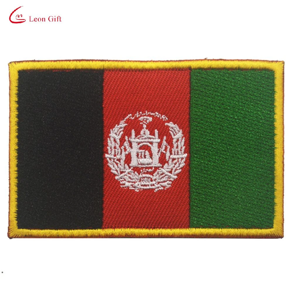 Factory Custom Logo Back Hand Cloth Attached to Us Special Forces Tactical Morale Clothing in Afghanistan Embroiedred Patches