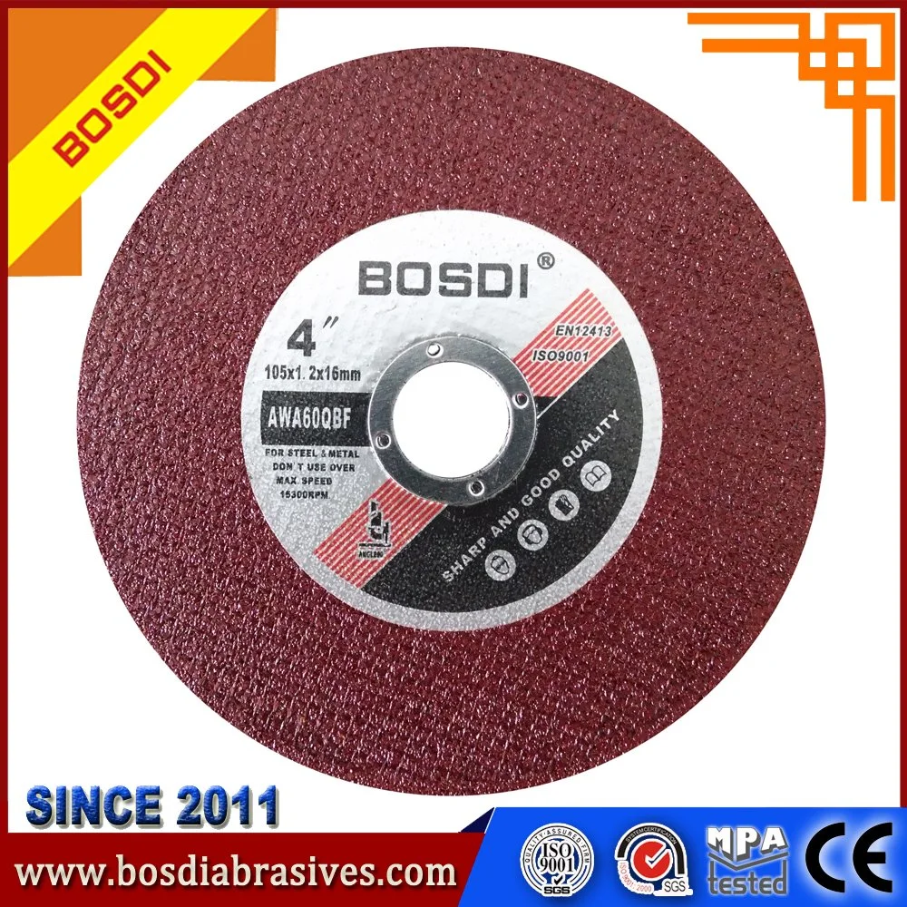 SatC Abrasive Tools T41 4" Red/Green/Black Resin Flat Disc/Disk/Wheel, Cutting Wheel/Disc/Disk/Tool