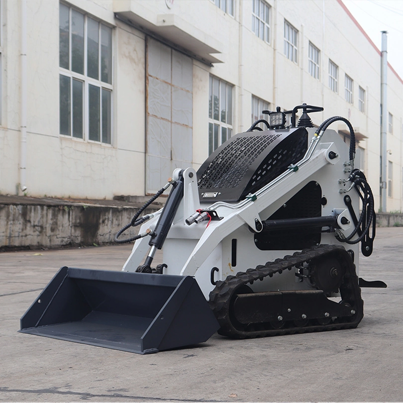 Wheeled Mini Skid Steer Loader Skid Steer with Hammer Crusher