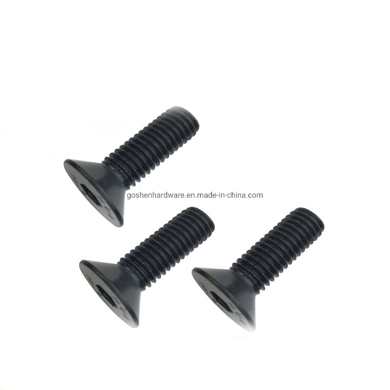 Black Oxide Countersunk Machine Screw, Countersunk Socket Head Screw