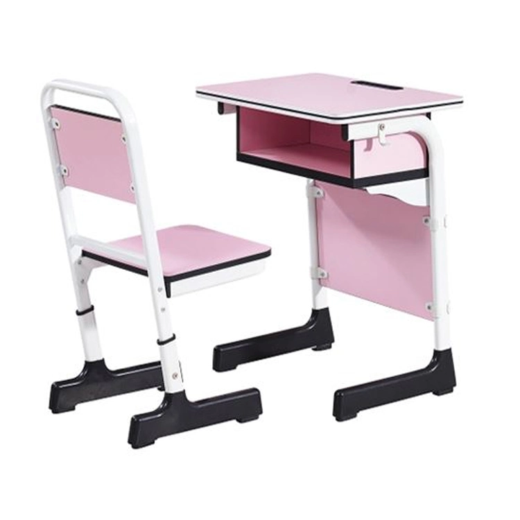 Modern Height Adjustable Metal Frame Student Desk School Furniture