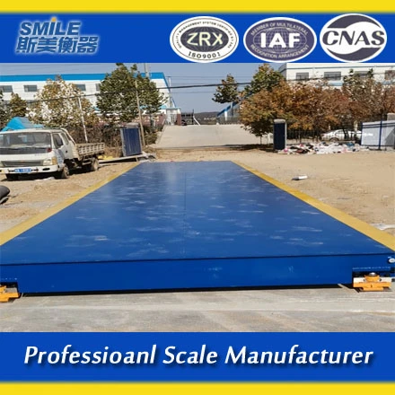 Electronic Balance Weighbridge 120ton Truck Scale 3X20m 3X24m From Original Factory