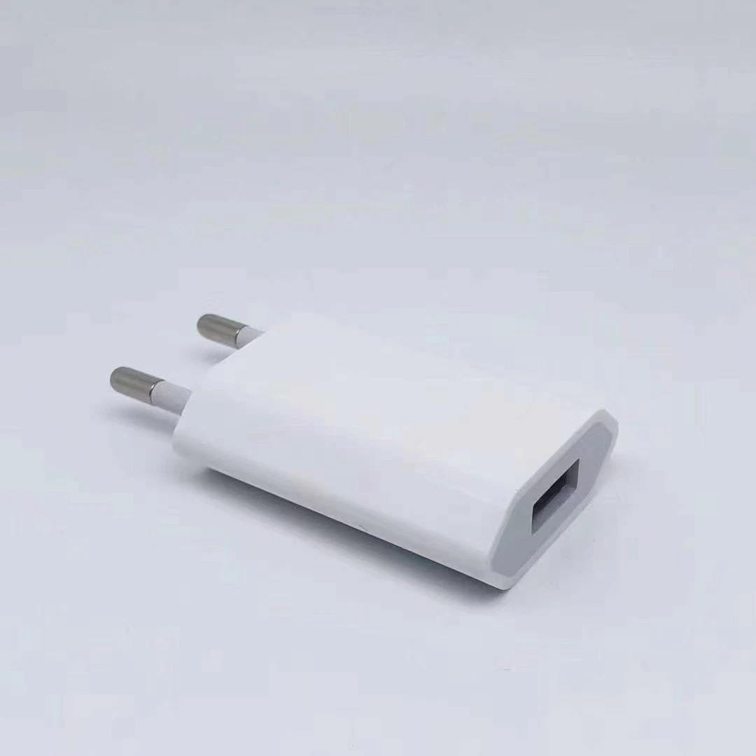 Adaptadores de alimentação USB de 5 W de alta qualidade carregadores de bateria connosco/UE Tampão