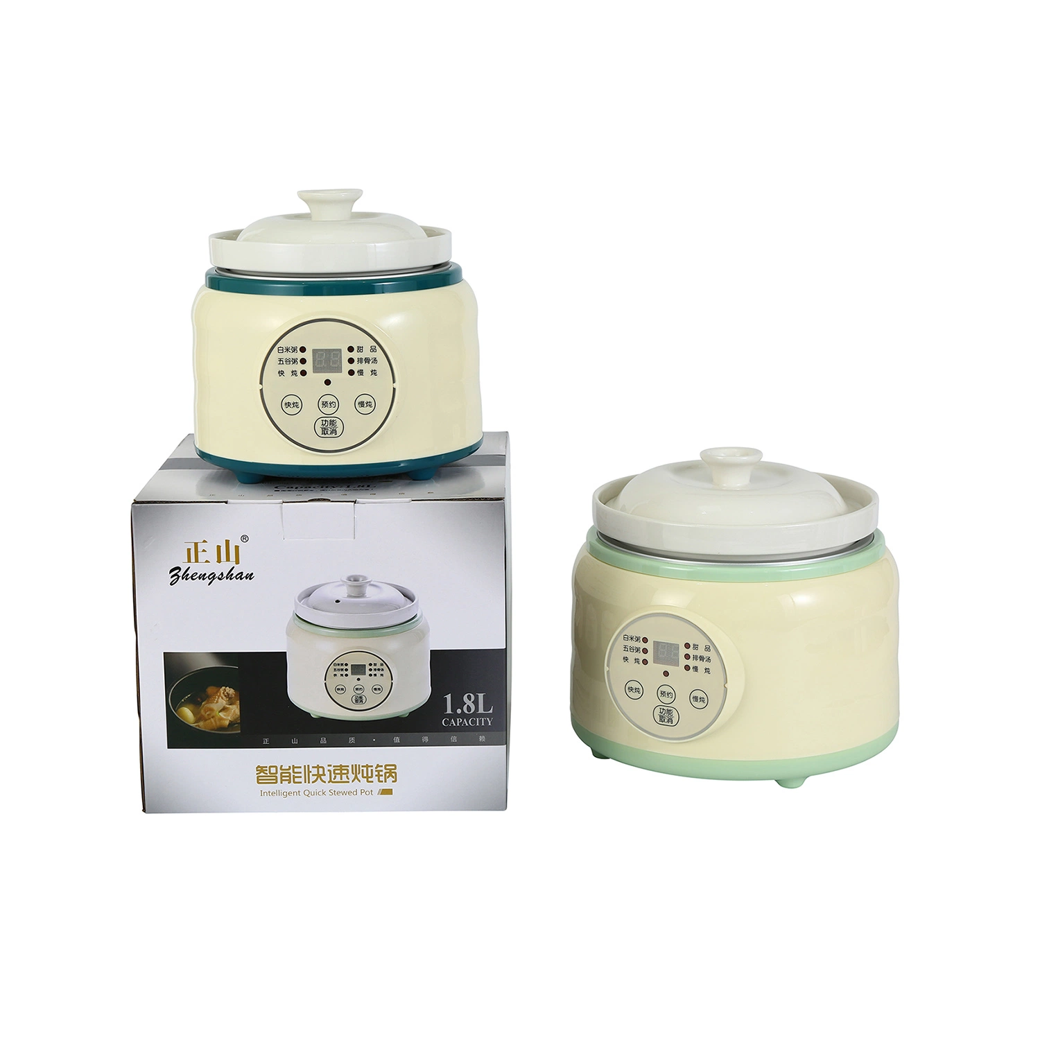 3.8new Intelligent Quick Soup Pot Electric Casserole Micro-Computer Ceramic Electric Cooker Rice Cooker