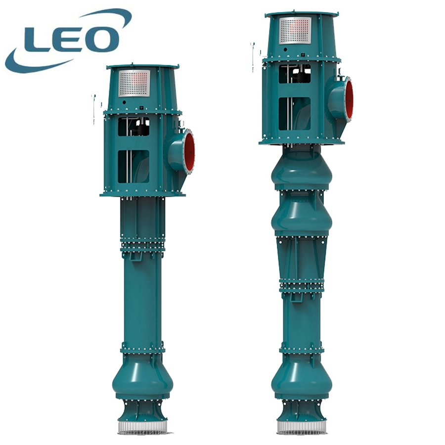 Pompe à eau centrifuge verticale à plusieurs étages à haute pression Leo Industrial Electric avec arbre long
