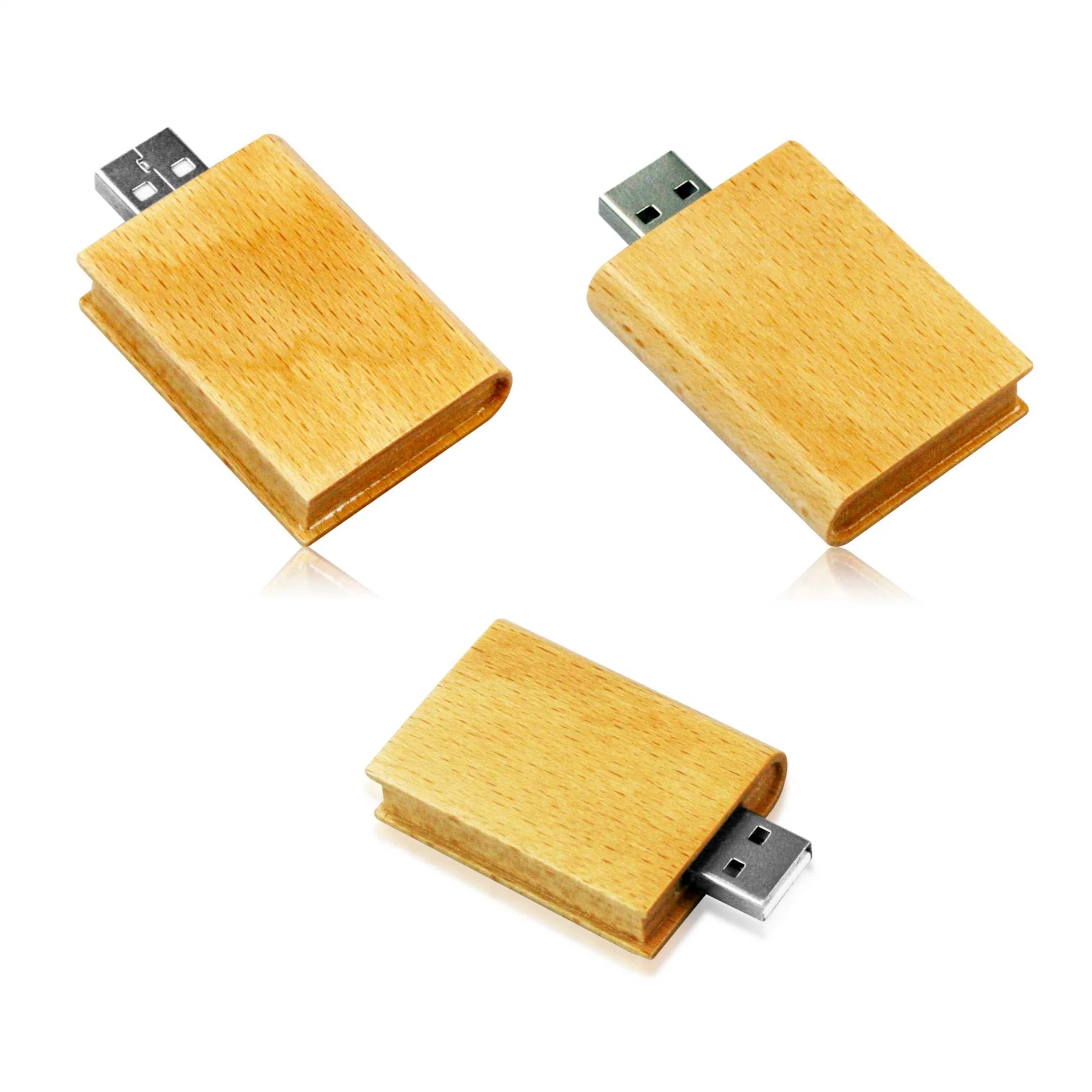 Venta en caliente Unidad de Flash de madera 3,0 USB para ordenador