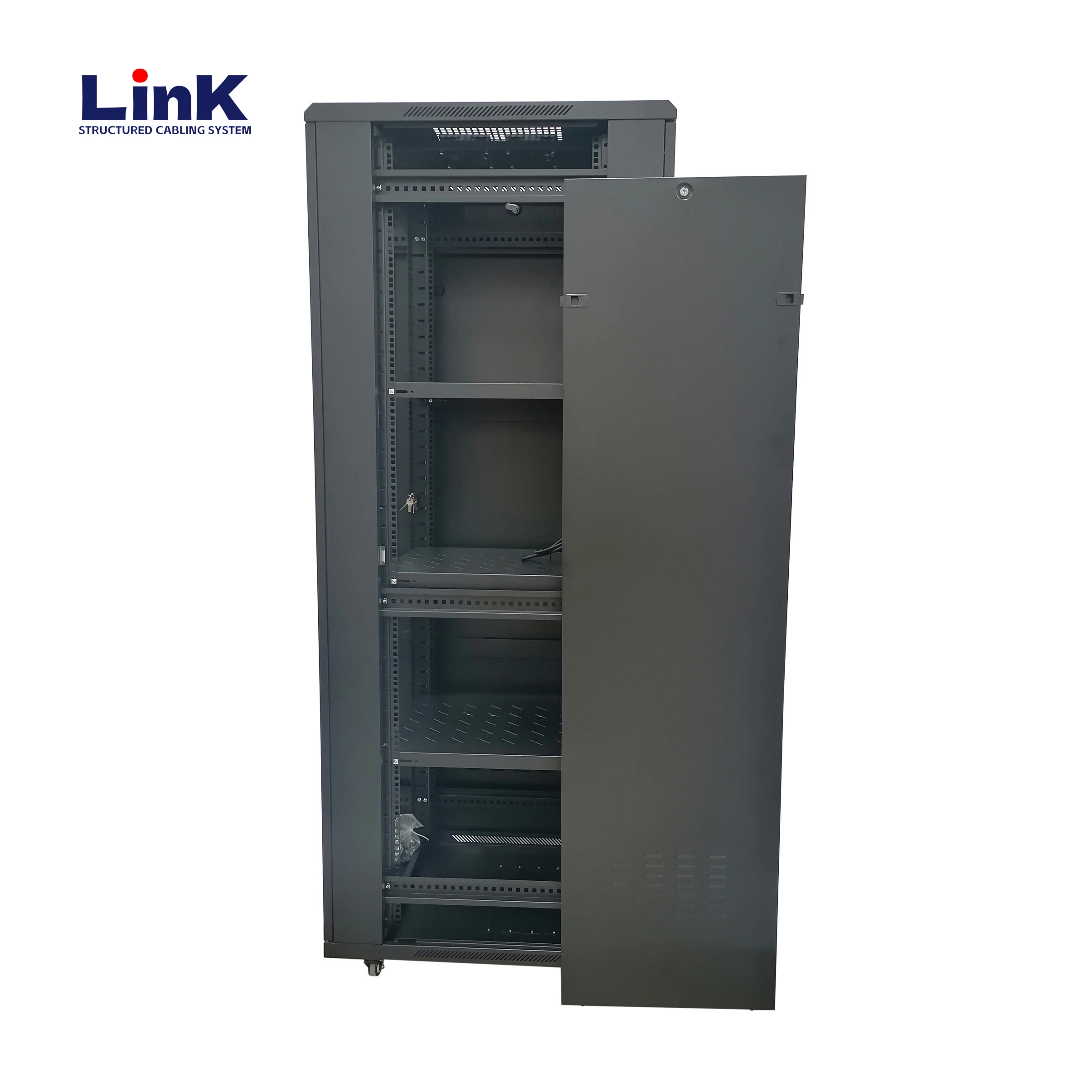 42u High quality/High cost performance  Server Rack Cabinet It Data Center Server Cabinet with Wheels