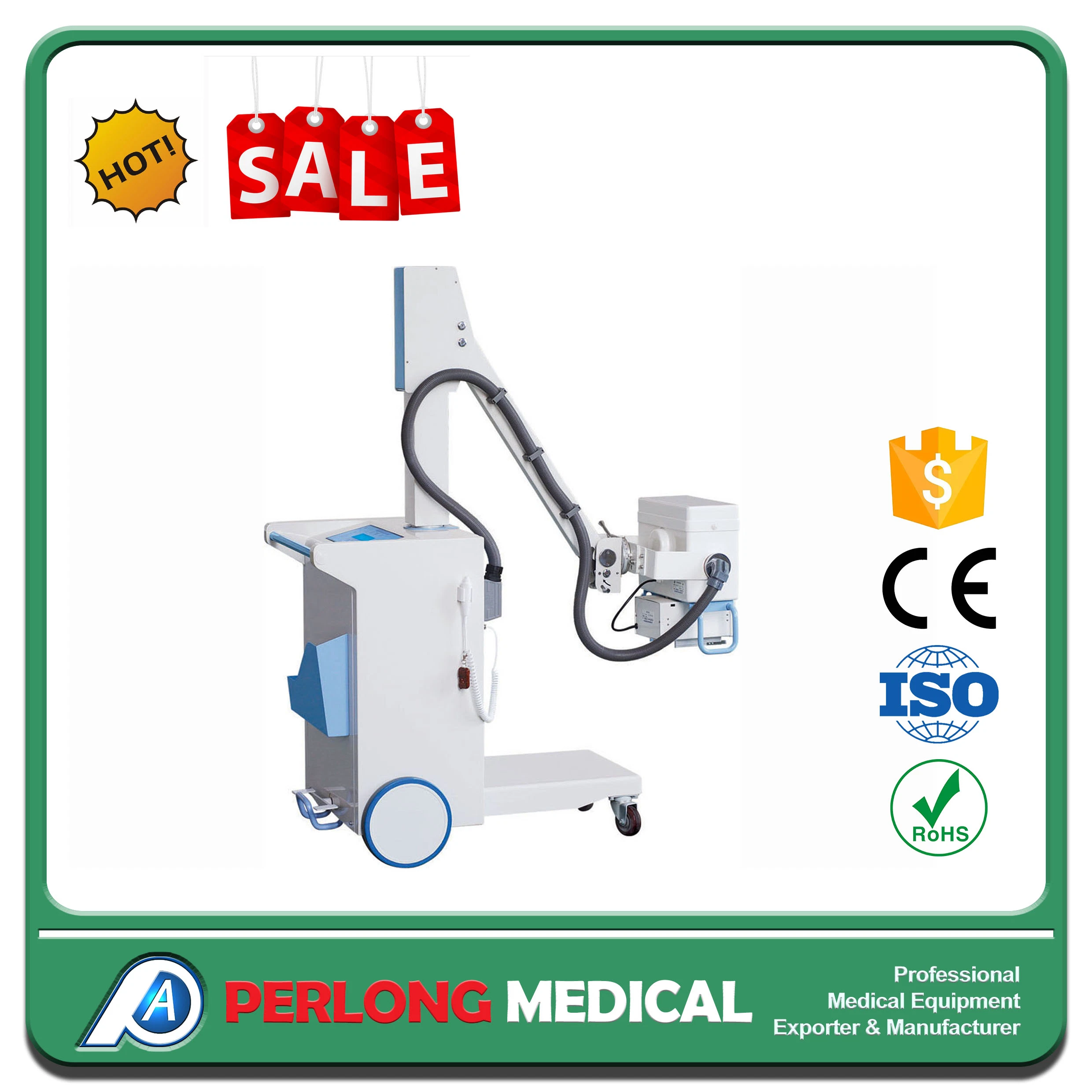 101d 100mA Hospital Equipment High Frequency Mobile X Ray Equipment