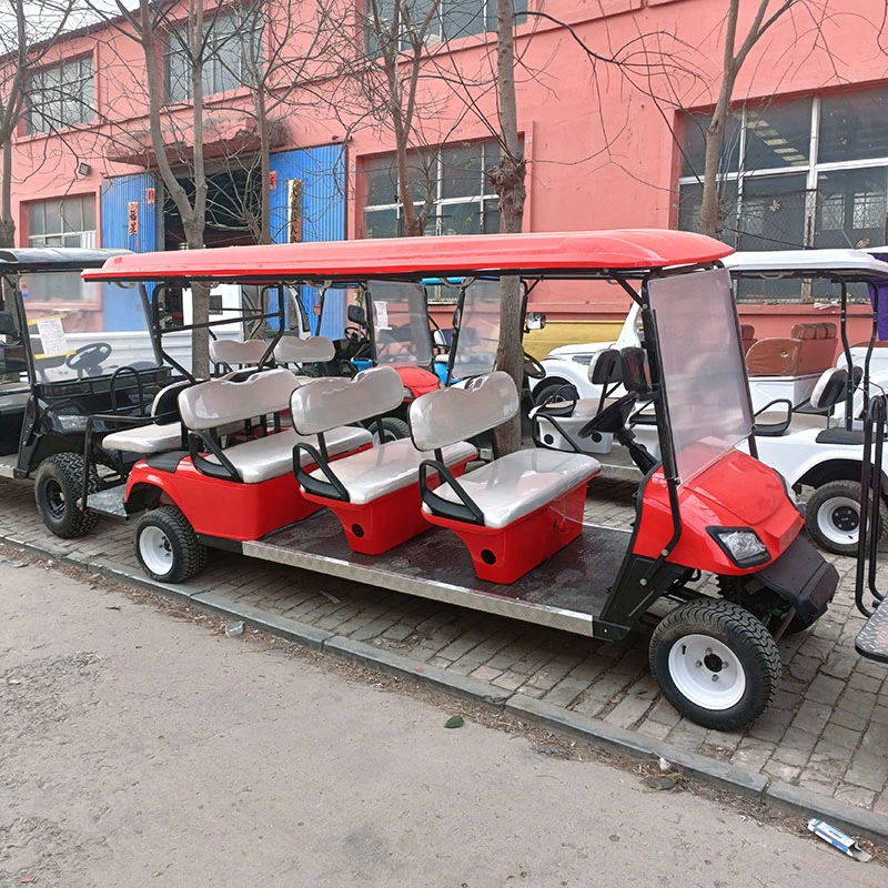 Golf Cart 2 4 6 8 Seats Wholesale/Supplier Electric Sightseeing Bus Golf Buggy Sightseeing Vehicle Electric Utility Golf Car Factory Yisen Auto