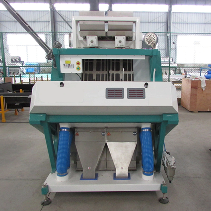 Automatic Rice Beans Grain Stone Color Sorter Processing Machine