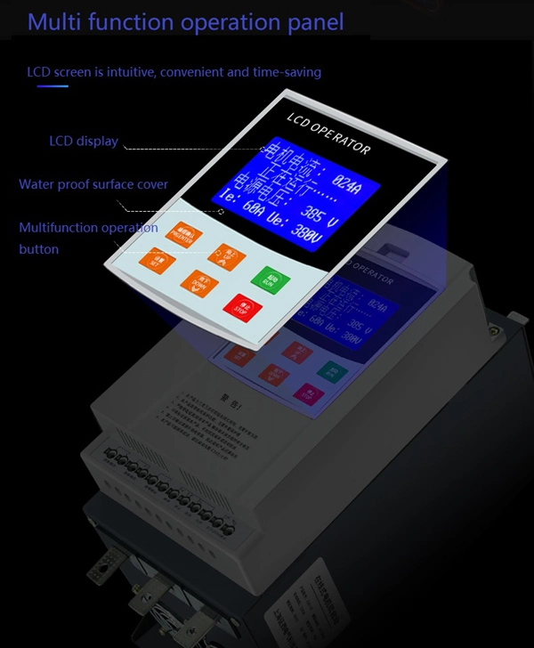 690V Three Phase 300kw 600A Online Soft Starter Vs Frequency Inverters