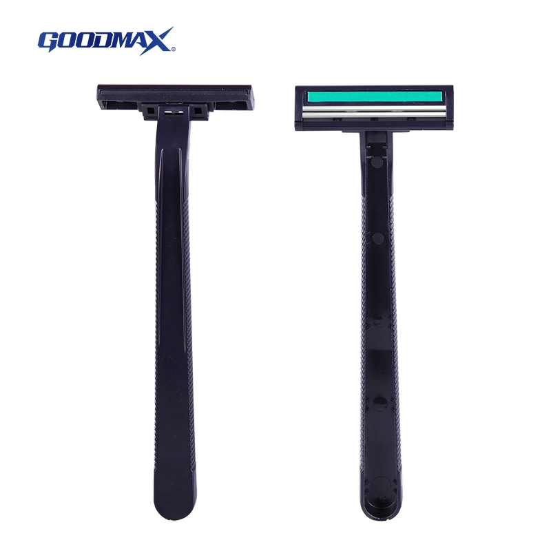 Best Sell Twin Blades Disposable Shaving Razor Blade with Hanging Card (SL-3011L)