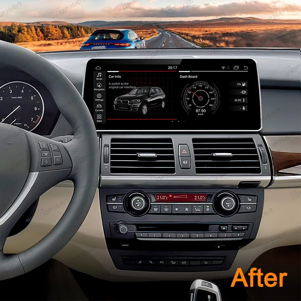 12.3" Android Car Radio Multimedia Video Player for BMW X5 X6 2004-2012