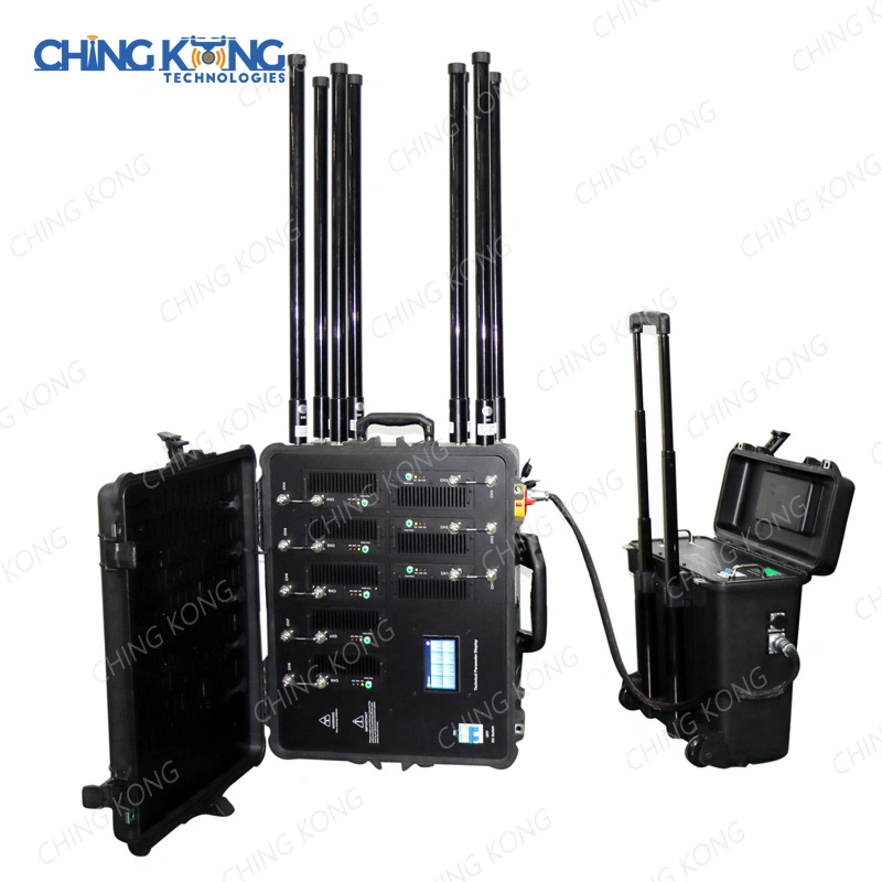 Portable Drawbar Box Dds Broadband Ied Signal Jammer VIP Jammer Explosion-Proof Device