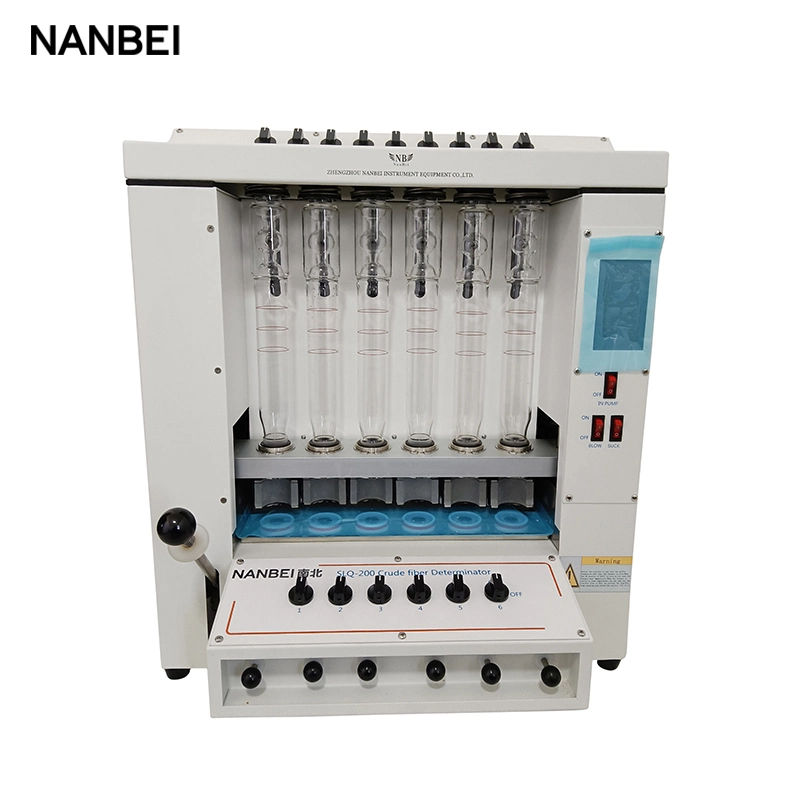 Nanbei Agriculture Crude Raw Fiber Analyzer Testing Equipment