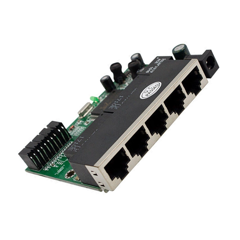 One Stop Service Customized PCBA &amp; PCB Assembly Gigabit Ethernet Switch-PCBA für Glasfaserkonverter