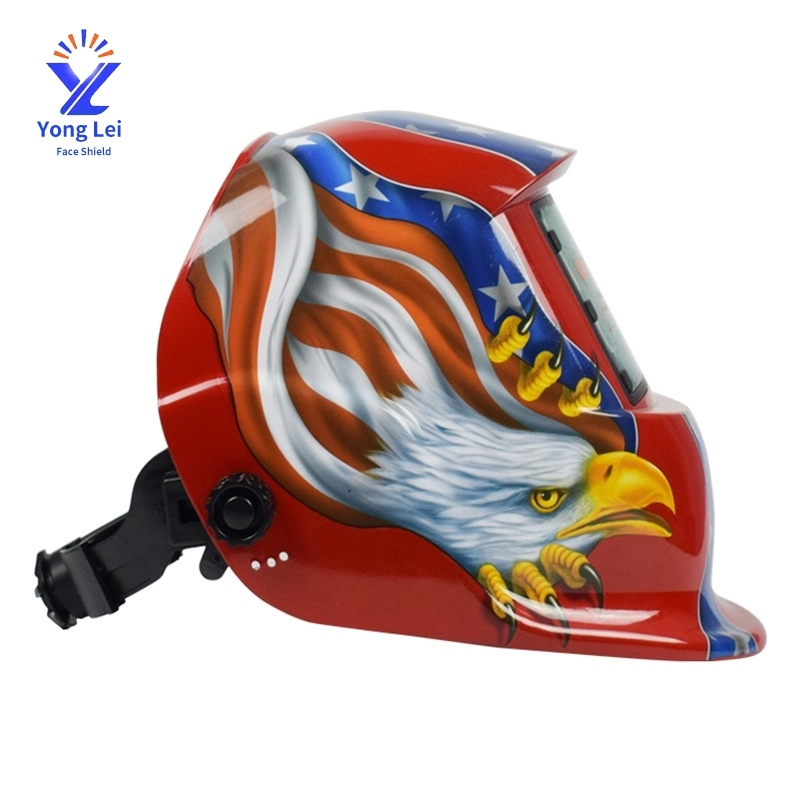 High quality/High cost performance  Good Performance Big View Auto Darkening Impact Resistance Welding Head Protection Helmet