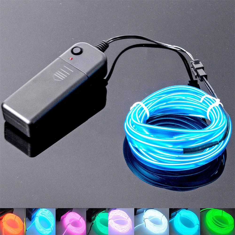 Tira de LED Neon Color ejecutando Pixel sueño RGB de la luz de la cuerda de neón flexible de PVC resistente al agua LED Neon Flex cinta