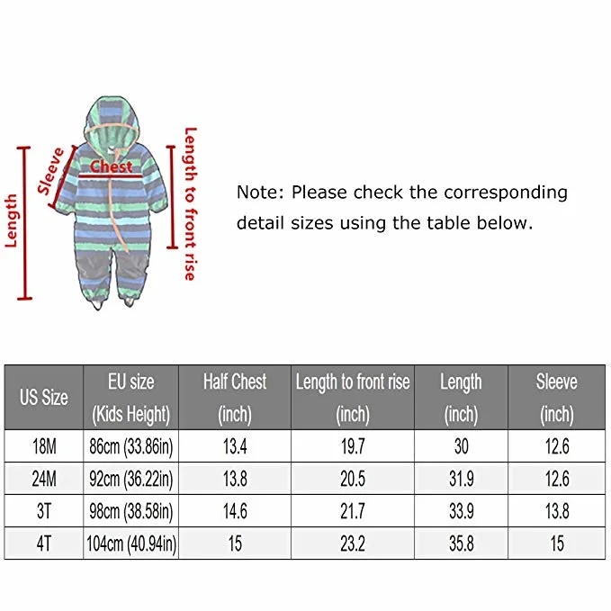Детский летний мальчик водонепроницаемый Coverall - все в одном подкладка из флиса зимой теплее одежды