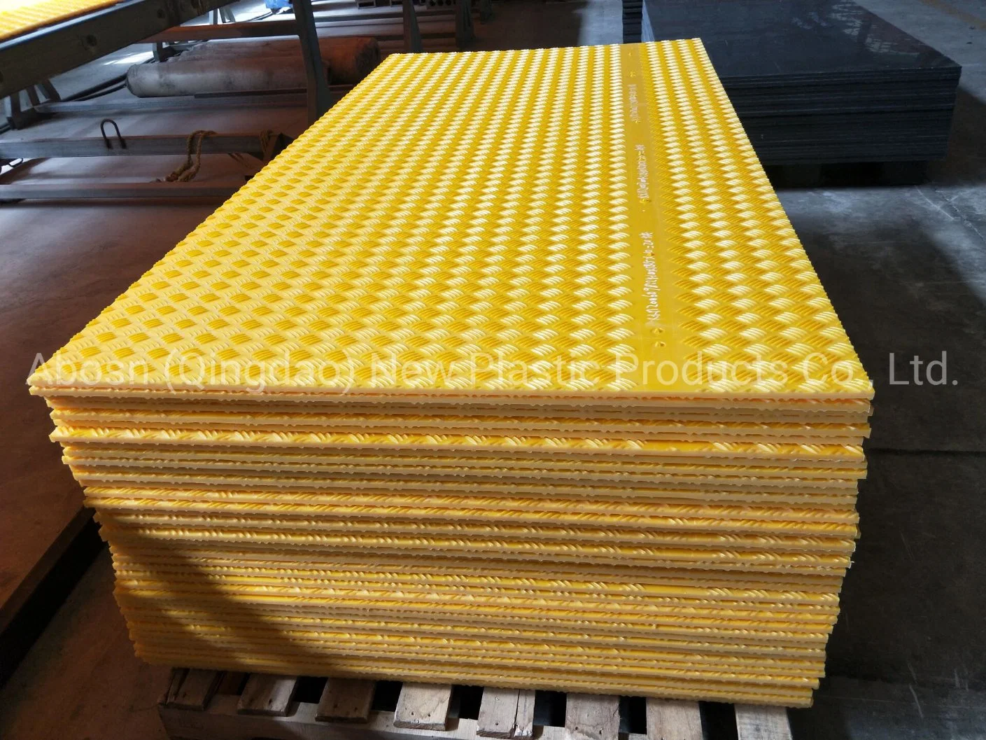 UV Resistant Polyethylene Ground Protection Mats HDPE Plastic Sheet