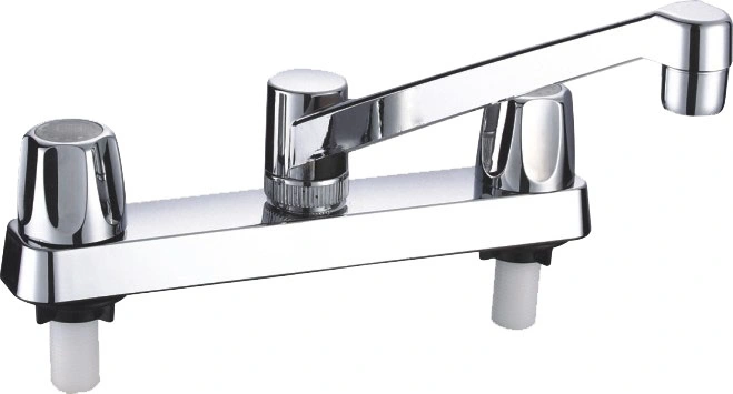 Double Handle Basin Mixer (PR-013)